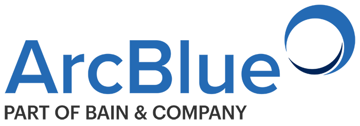ArcBlue Part of Bain Logo Colour